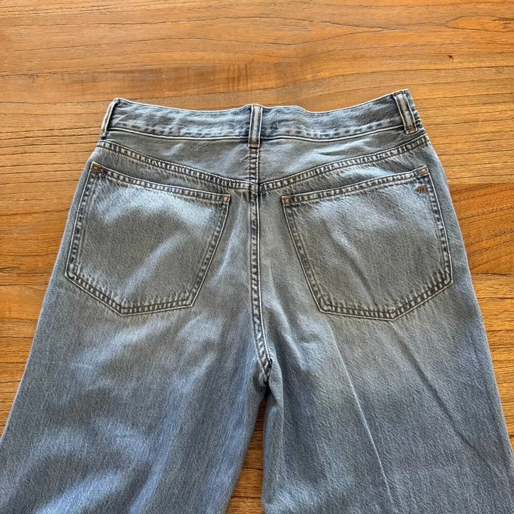 Madewell Low Slug Baggy Jeans - Size 26 - Picture 2 of 10